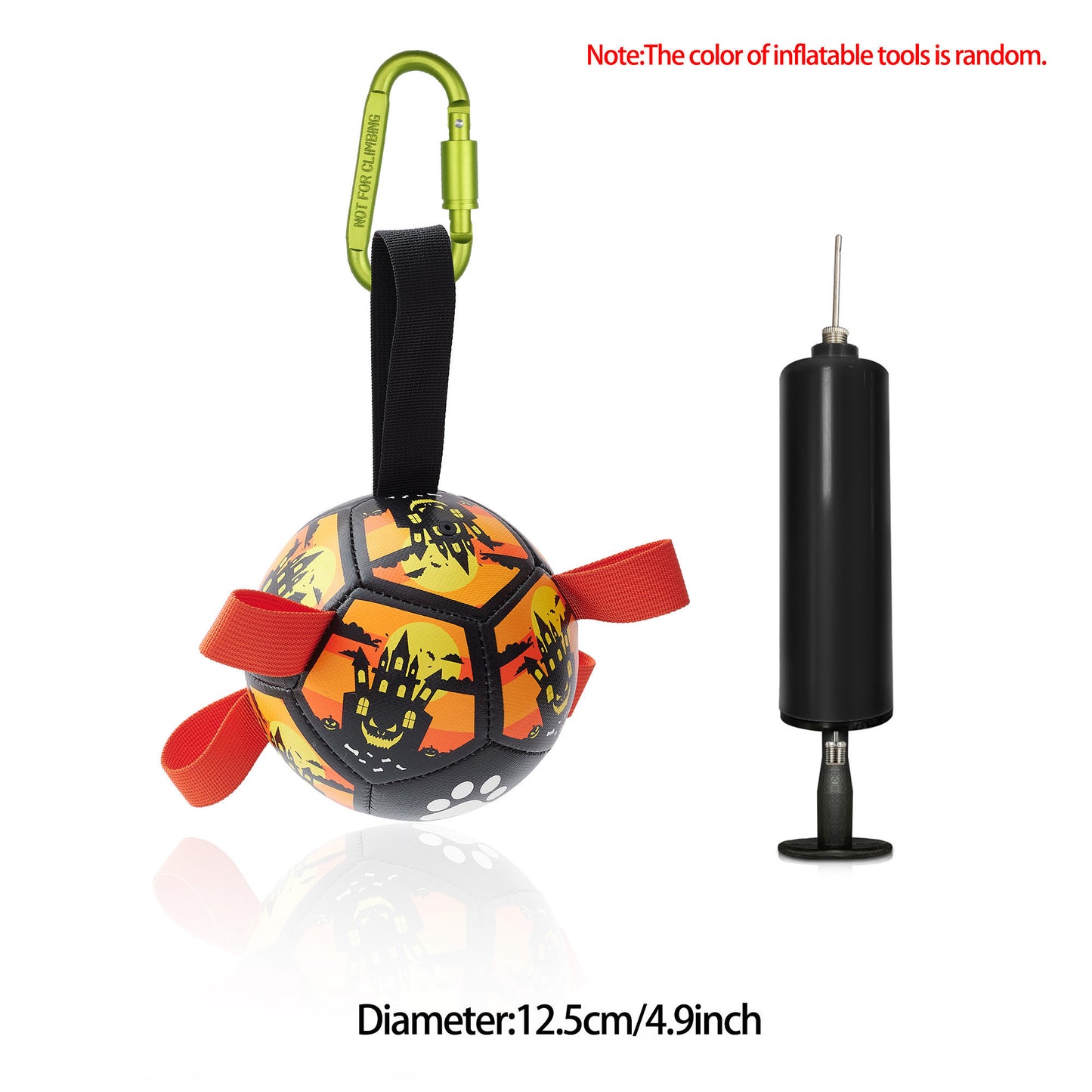 Interactive Dog Soccer Ball – Durable Football Training Toy for Large Dogs & Outdoor Play