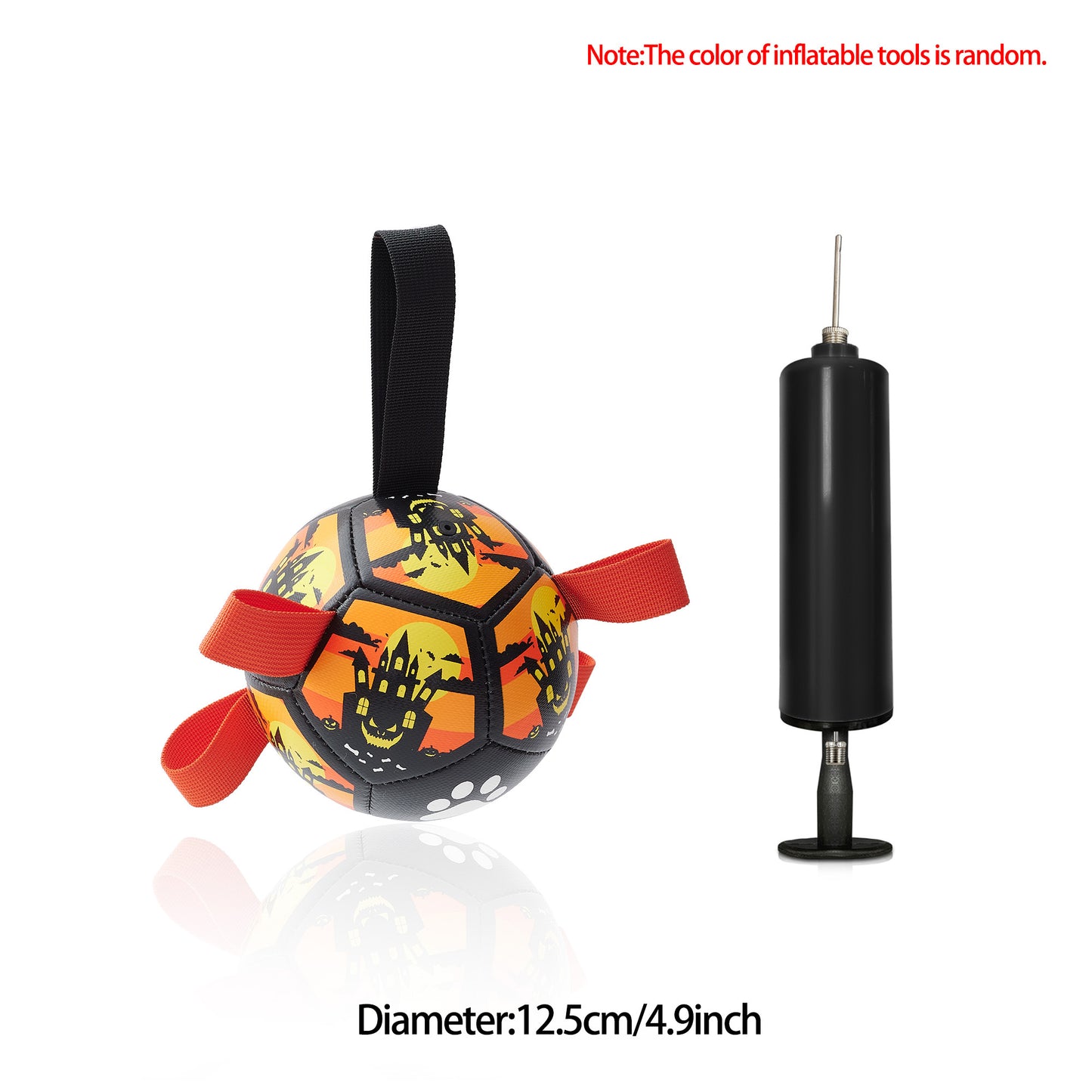 Interactive Dog Soccer Ball – Durable Football Training Toy for Large Dogs & Outdoor Play