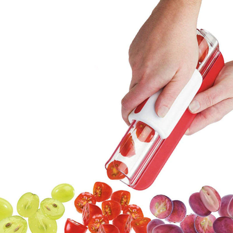 Tomato & Grape Slicer – Multifunctional Vegetable Fruit Cutter Kitchen Tool