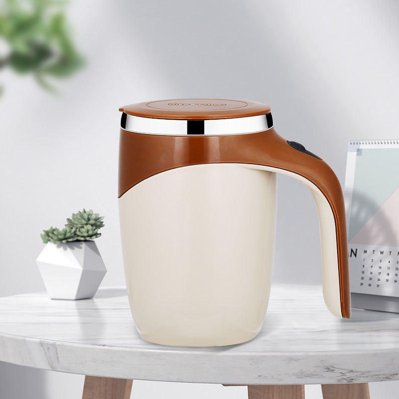 Rechargeable Automatic Self-Stirring Coffee Cup – Electric Magnetic Mixer Mug