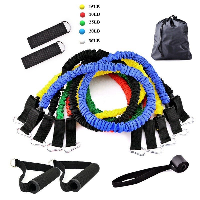 Portable Fitness Rally – Resistance Band Strength Trainer for Home & Travel Workouts