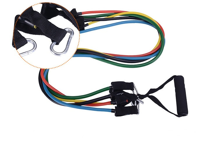 Portable Fitness Rally – Resistance Band Strength Trainer for Home & Travel Workouts