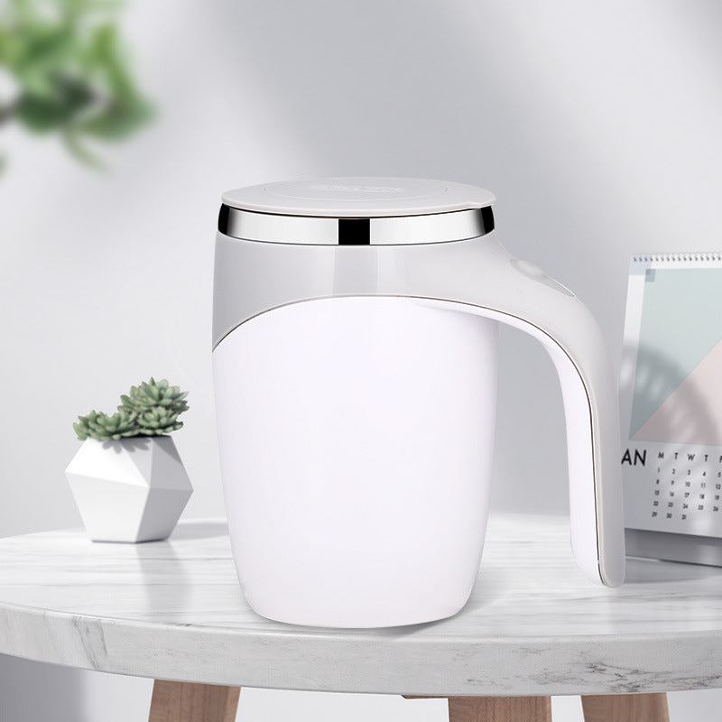 Rechargeable Automatic Self-Stirring Coffee Cup – Electric Magnetic Mixer Mug