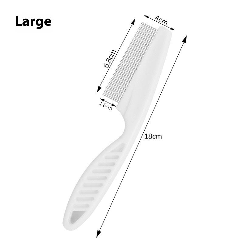 Self-Cleaning Pet Grooming Comb – Cat & Dog Brush for Long Hair, Flea & Shedding
