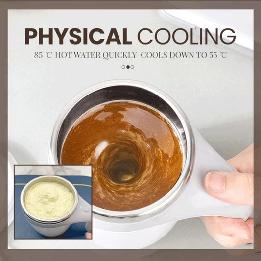 Rechargeable Automatic Self-Stirring Coffee Cup – Electric Magnetic Mixer Mug