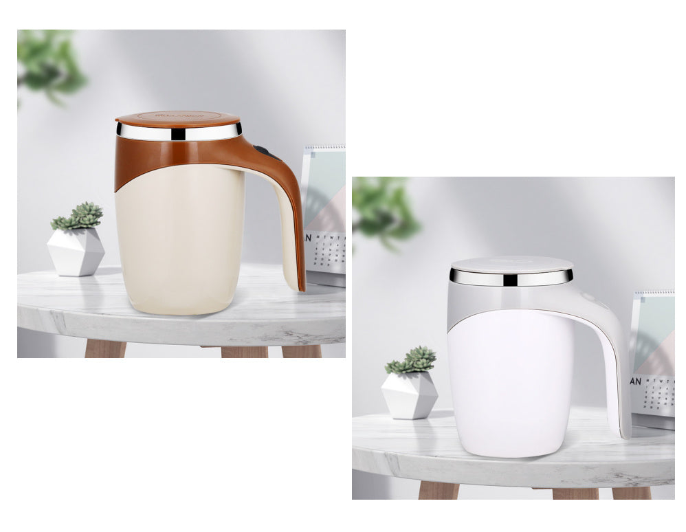 Rechargeable Automatic Self-Stirring Coffee Cup – Electric Magnetic Mixer Mug